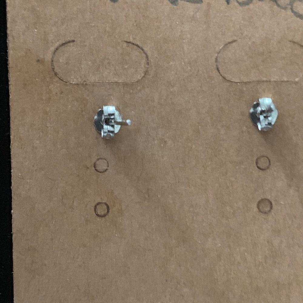 Topaz Studs Earrings - Picture 3 of 3